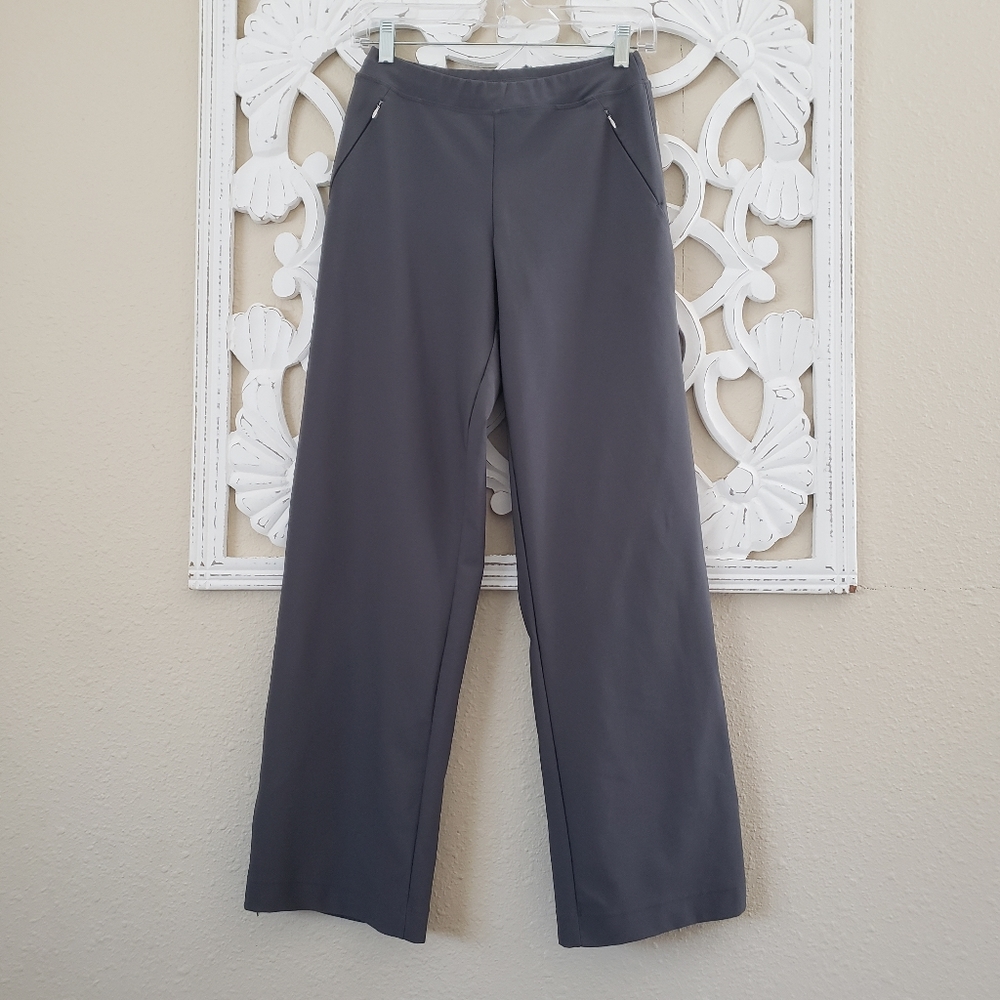 Gray Lucy active pants, flare leg XS